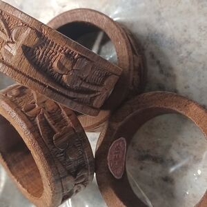 Handcrafted Wooden Rings